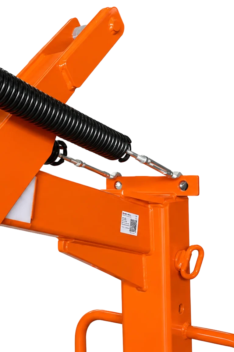 Detailfoto PB30 Bevestiging dubbel veermechanisme