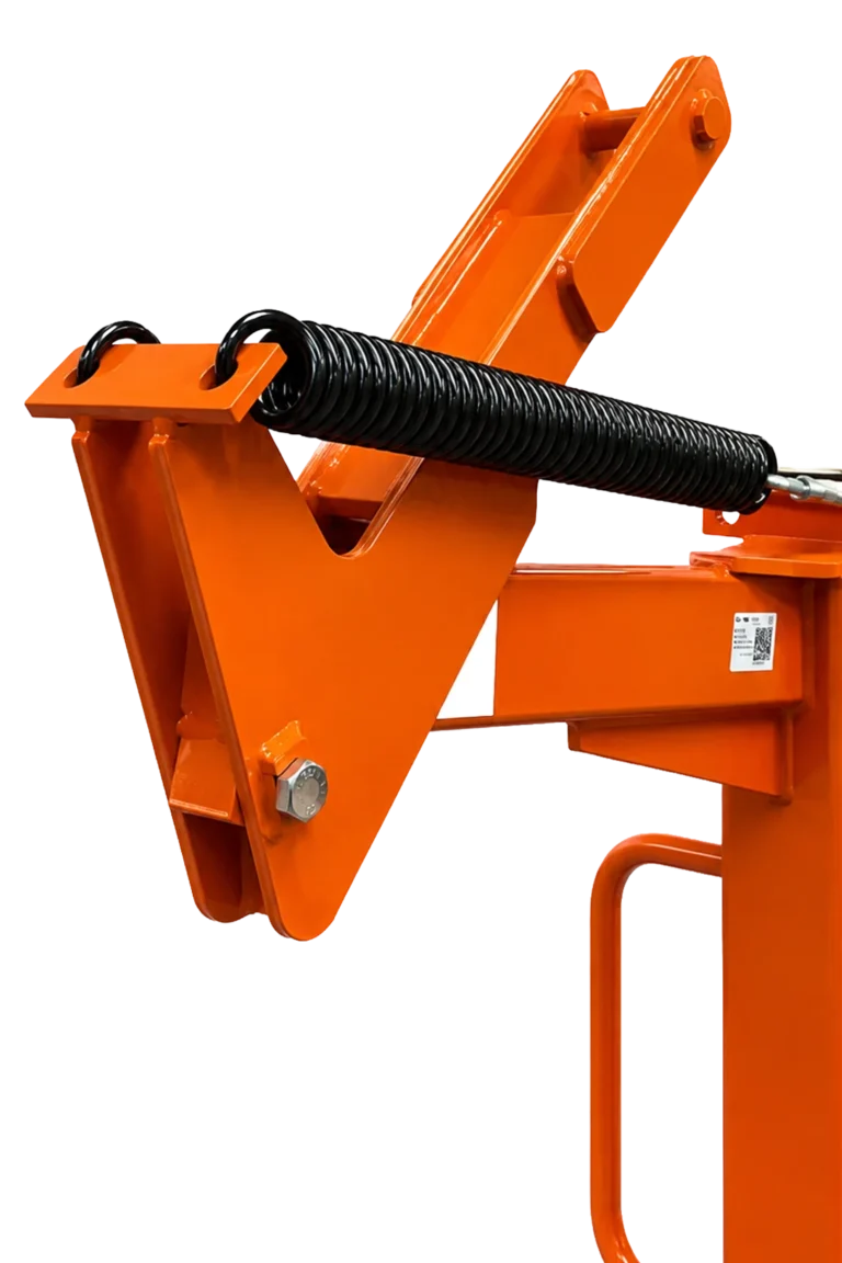 Detailfoto PB30 Scharnierhaak van de pallethaak