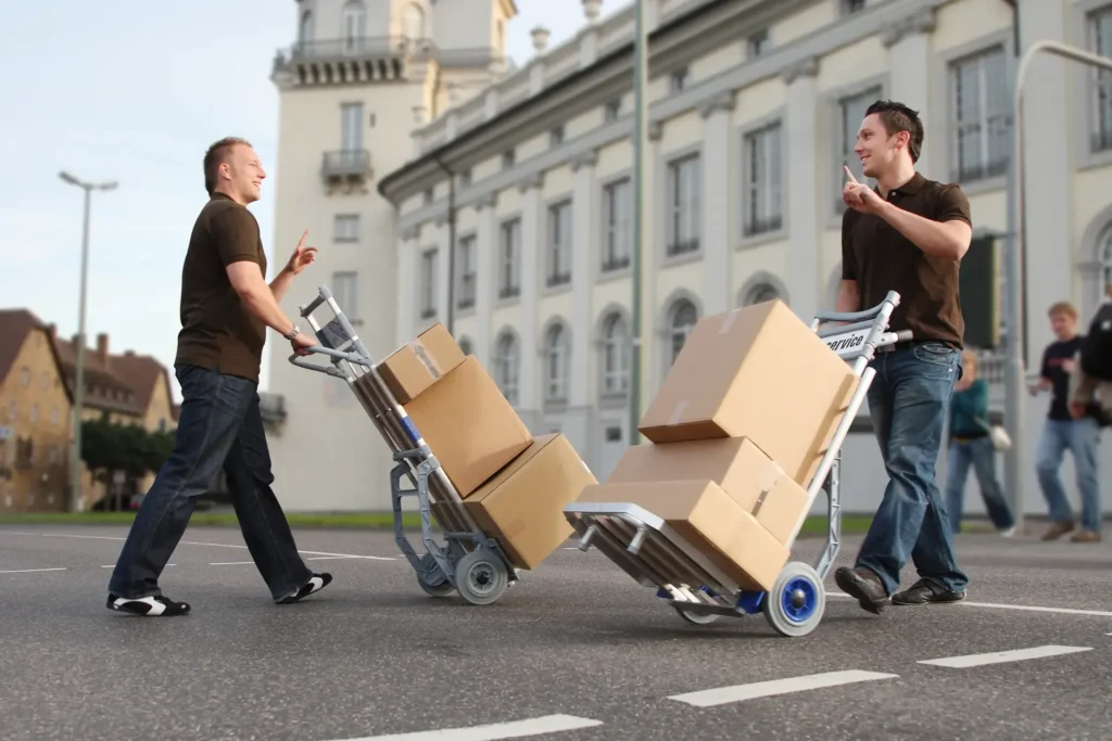 Last mile delivery steekwagenopmaat.nl