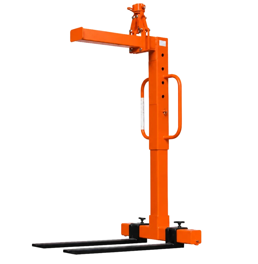 Handmatig balancerende pallethaken met klemsysteem tot 3000 kg
