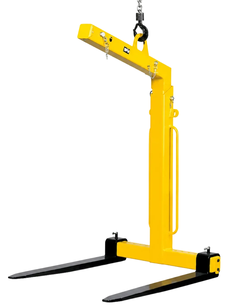 Automatisch balancerende pallethaak tot 1.000 kg